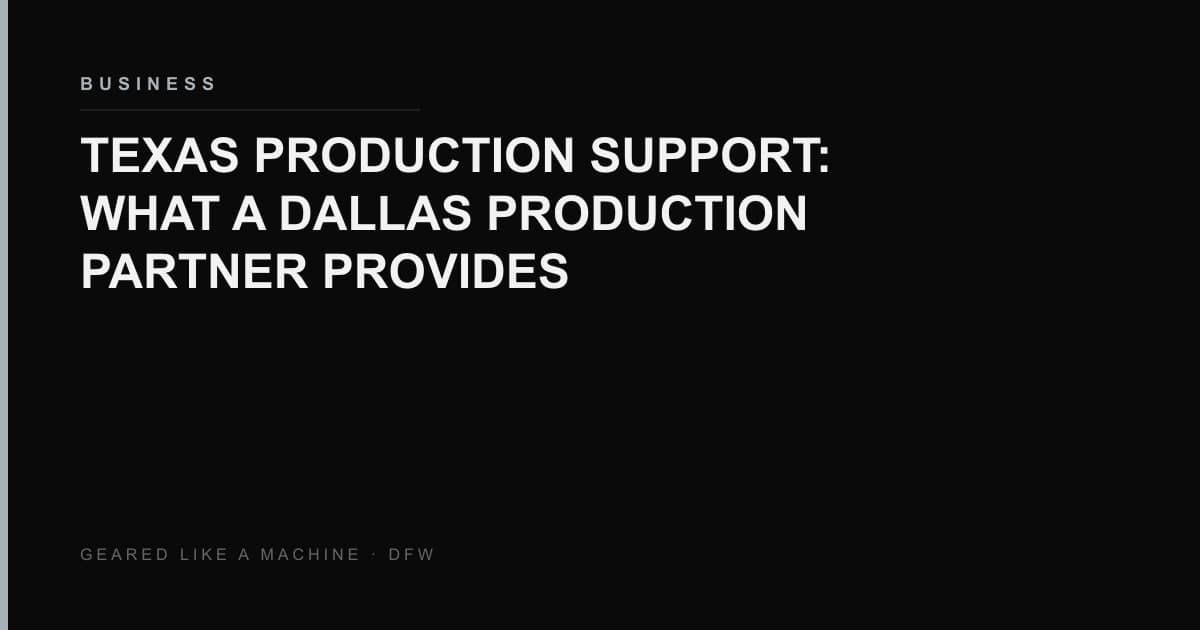 Production crew loading grip and camera cases outside a warehouse location in Dallas