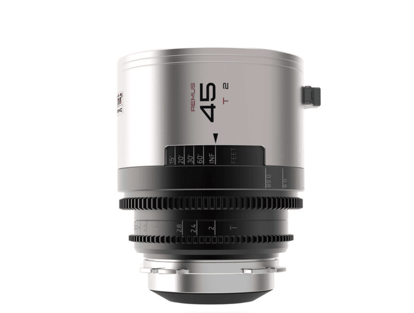 BLAZAR LENS Remus 45mm T2.0 1.5x Anamorphic Lens (ARRI PL, Silver Flare)