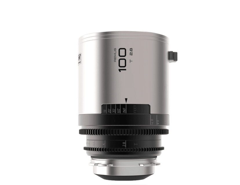 BLAZAR LENS Remus 100mm T2.8 Full-Frame 1.5x Anamorphic Lens (ARRI PL, Silver Flare)