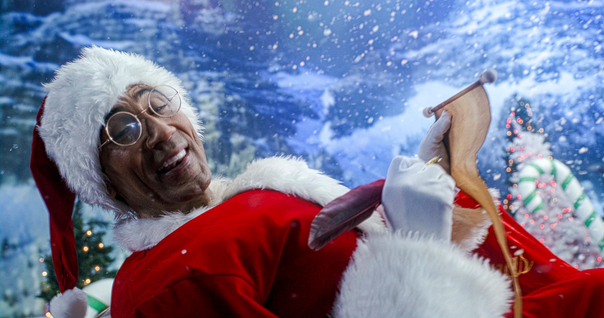 Coca-Cola Santa commercial, final production shot