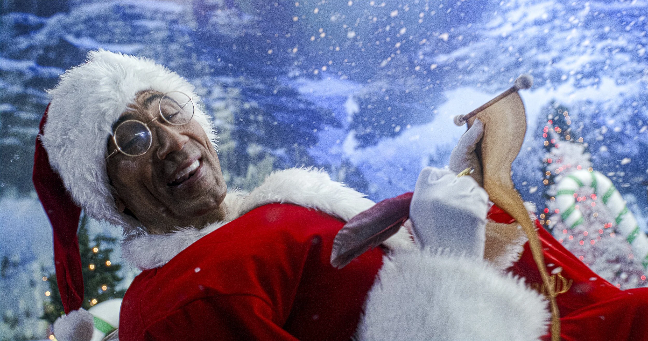 Coca-Cola Santa commercial, final production shot