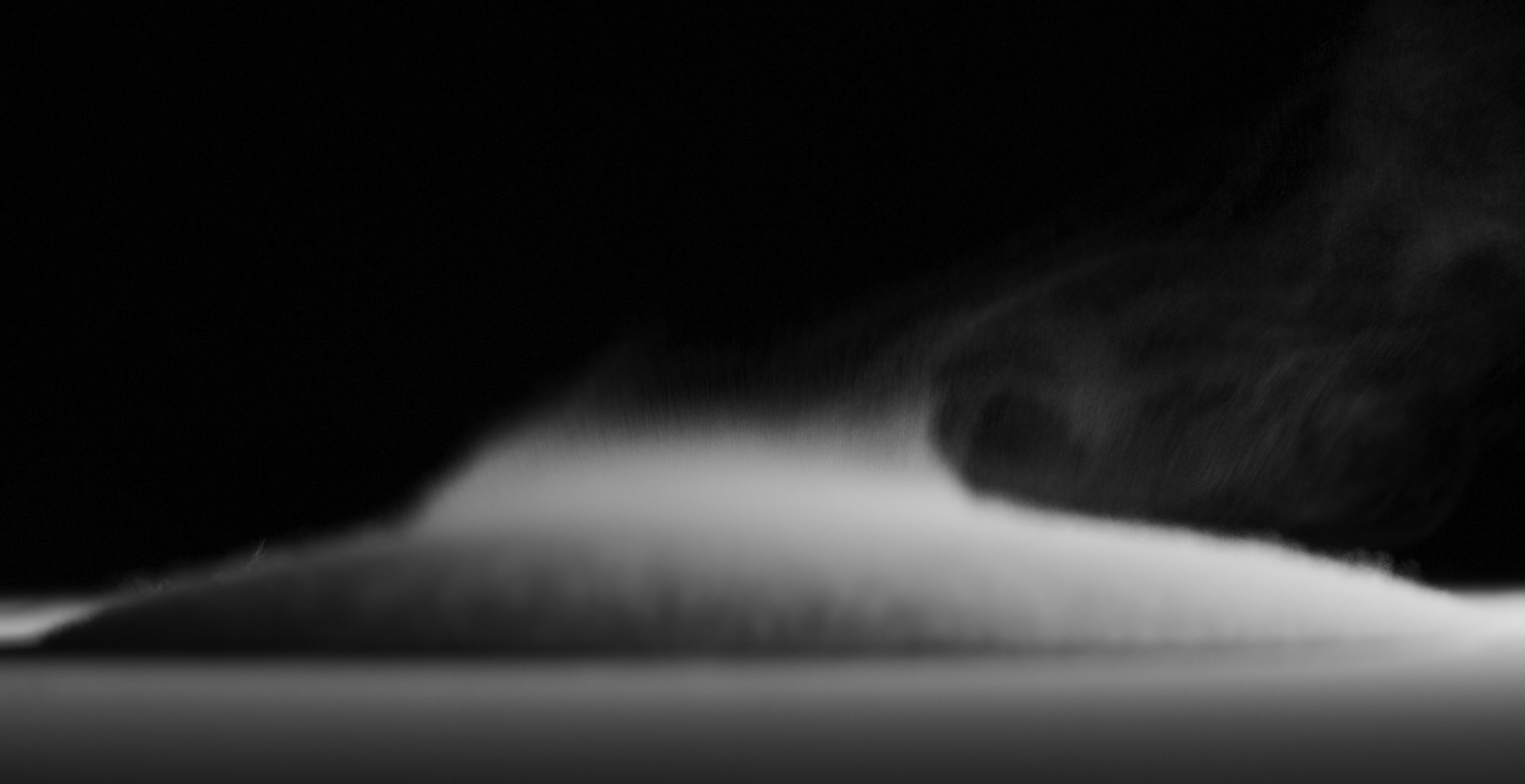 Still frame titled "Powder Light Streak Haze" from the GLM Filmsupply Frame Grab Titles source drop.